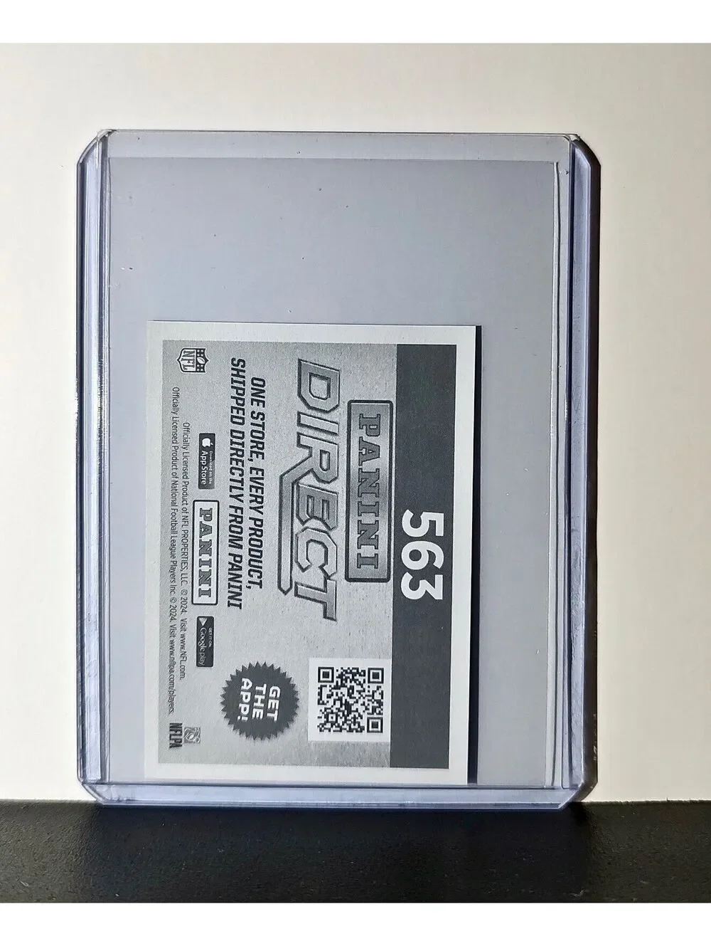 NFL Ball 2024 Panini NFL Sticker #563 Foil